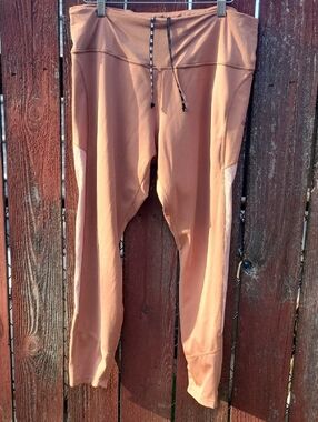 Nike Air Dri-Fit Leggings in Dusty Rose Tan